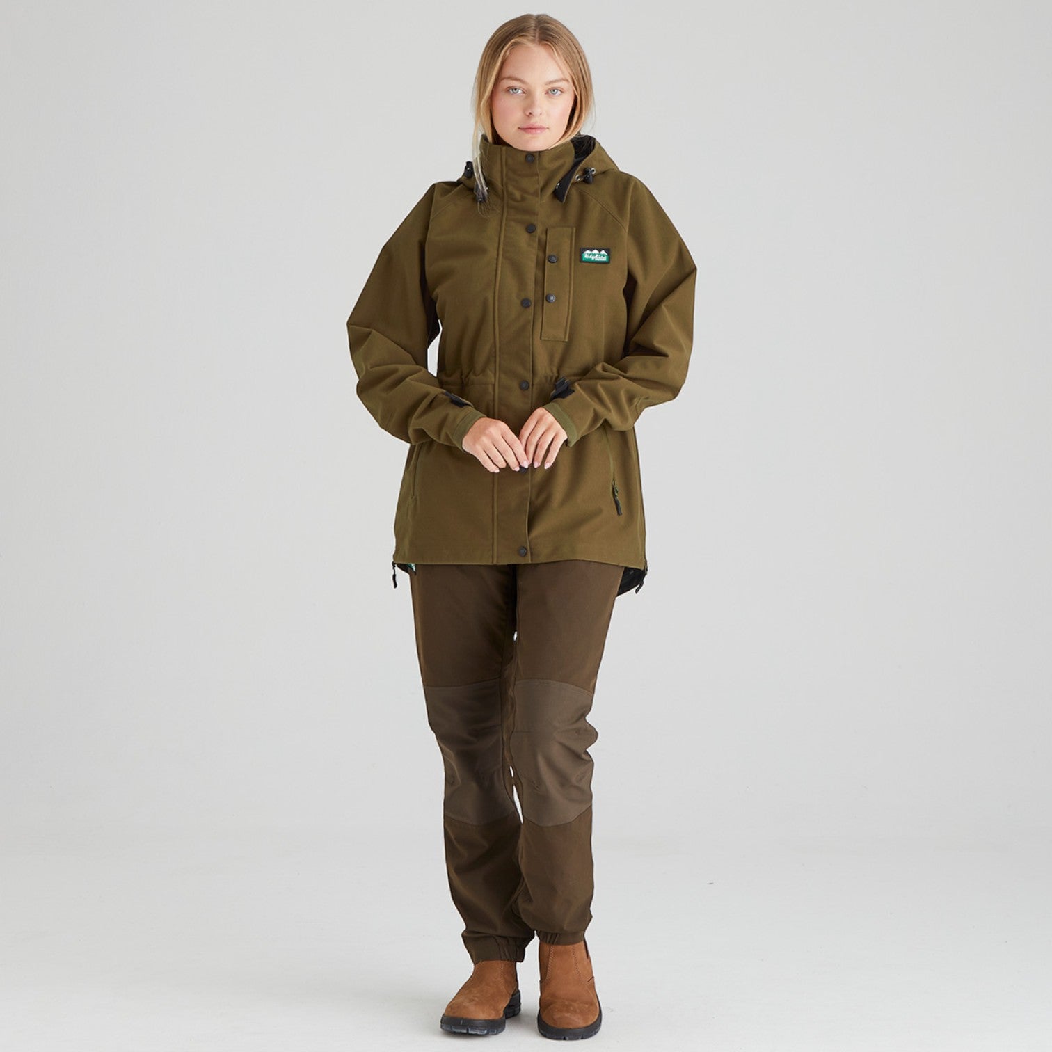 Ridgeline Woman's Monsoon Classic Jacket Teak