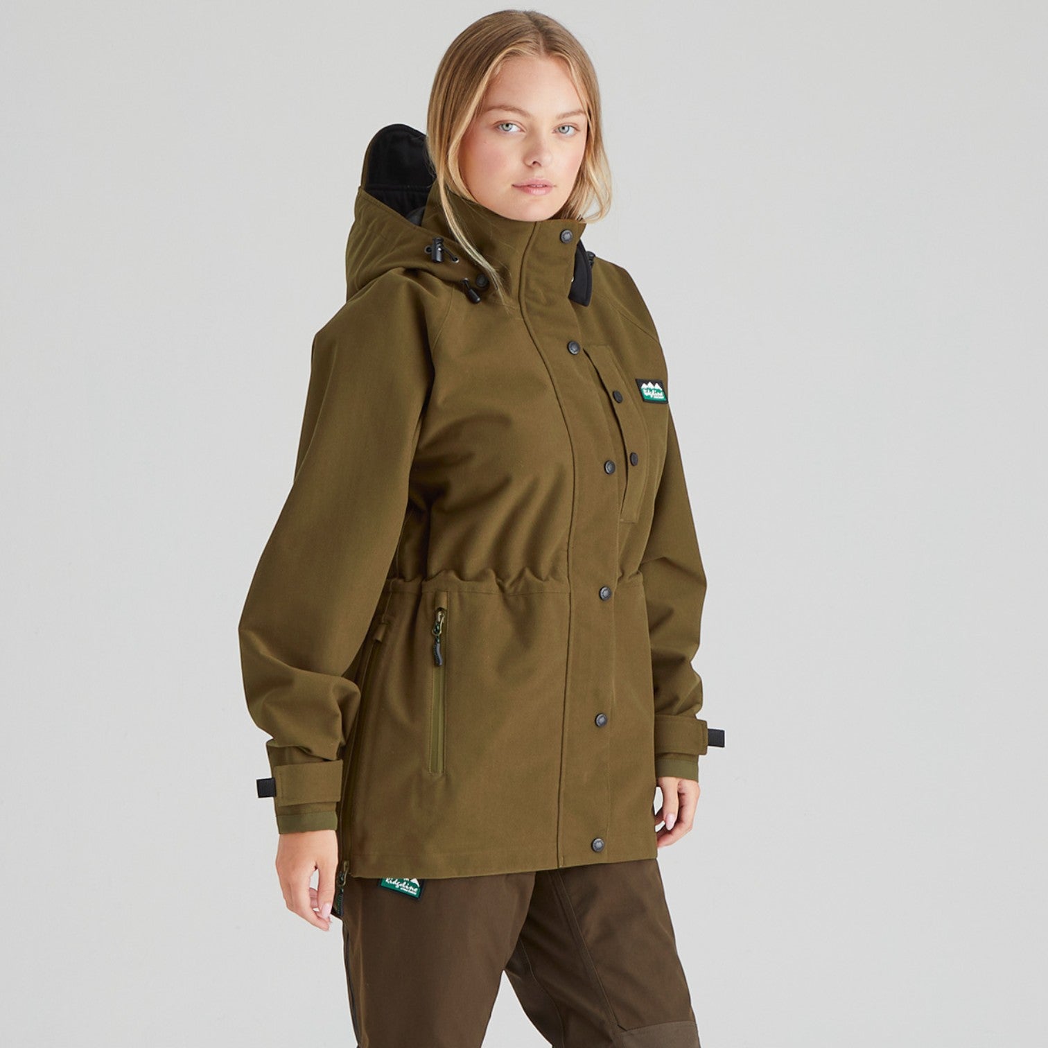 Ridgeline Woman's Monsoon Classic Jacket Teak