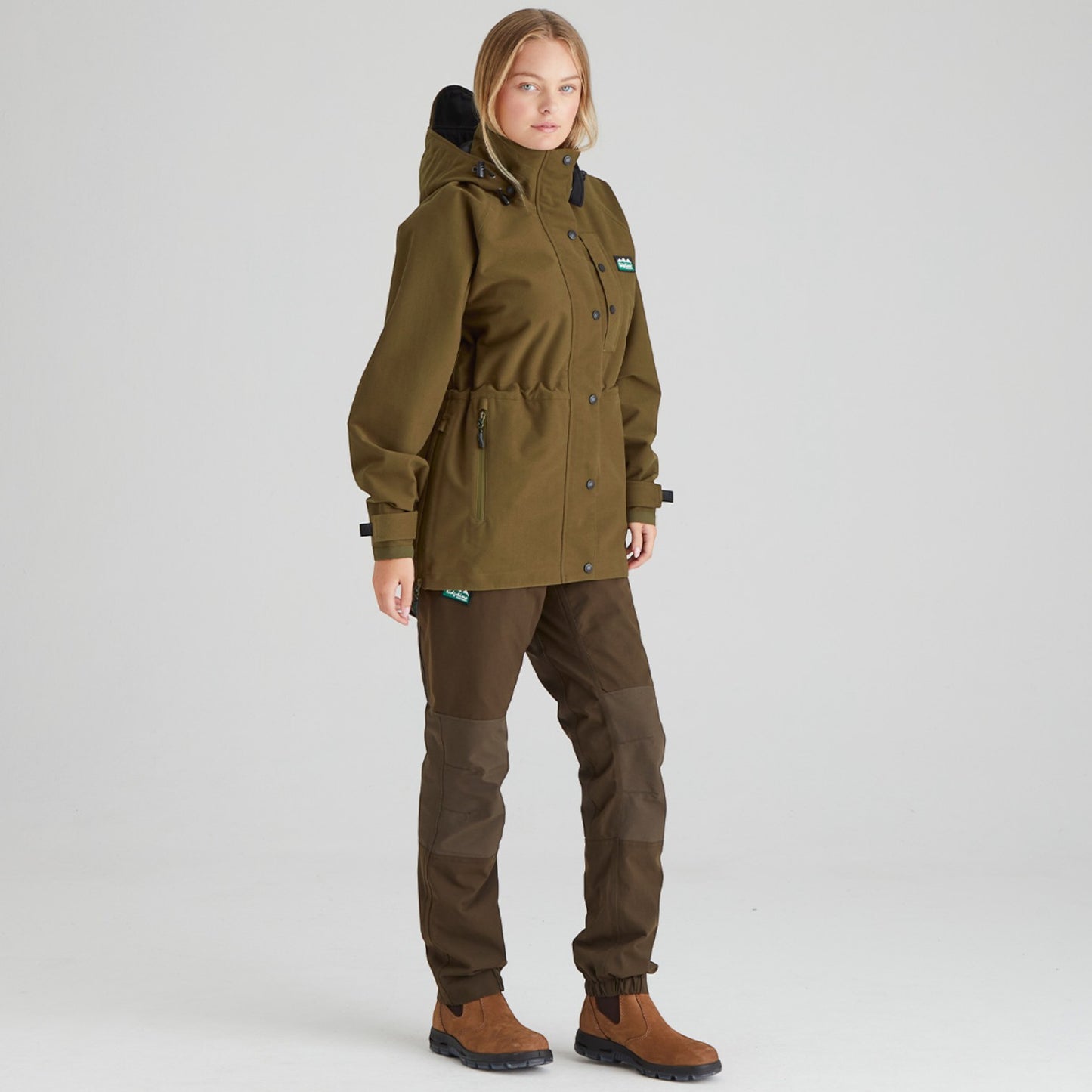 Ridgeline Woman's Monsoon Classic Jacket Teak