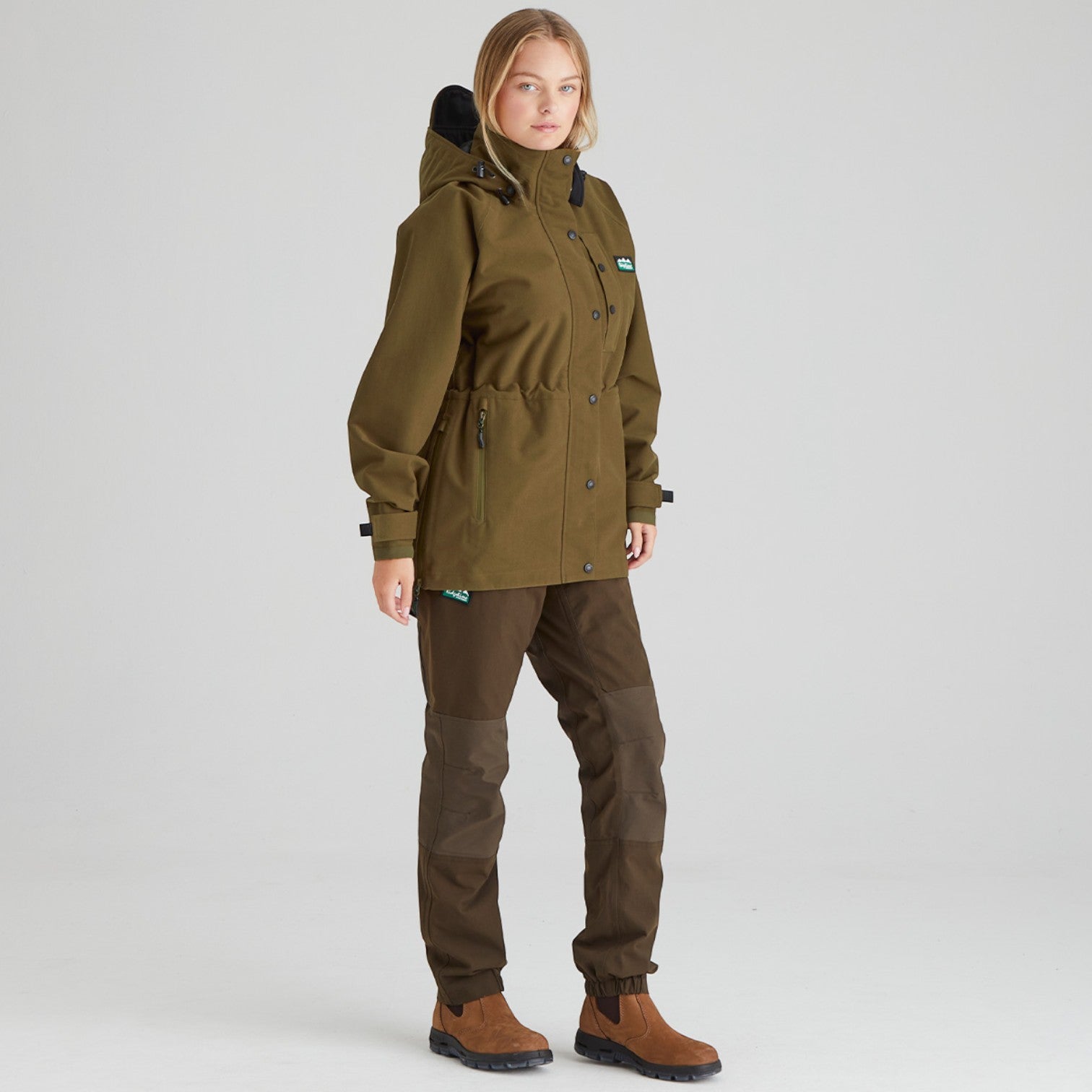 Ridgeline Woman's Monsoon Classic Jacket Teak