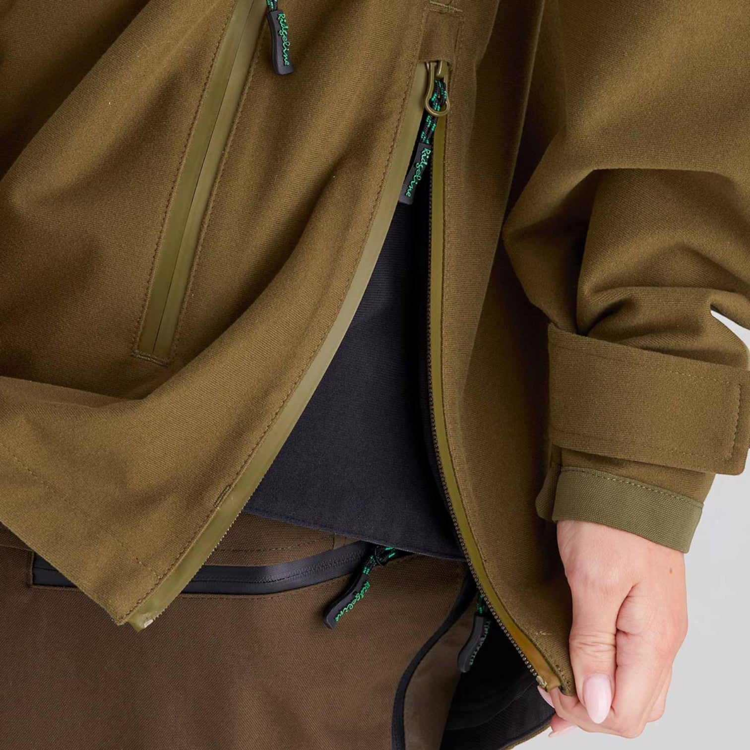Ridgeline Woman's Monsoon Classic Jacket Teak