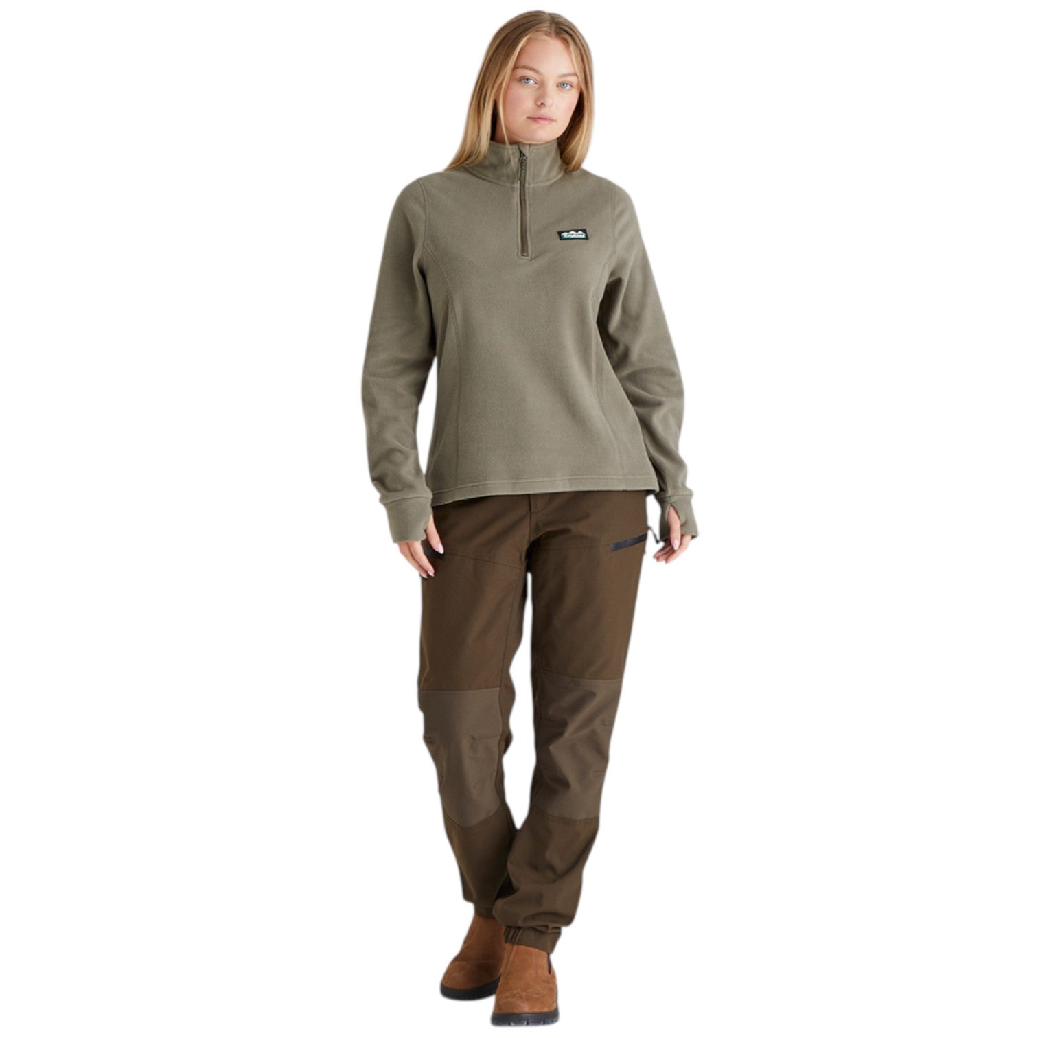 Ridgeline Women's Narvik Fleece Smokey Olive