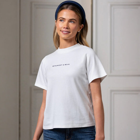 Beaumont & Bear Sidbury Women's T-Shirt White