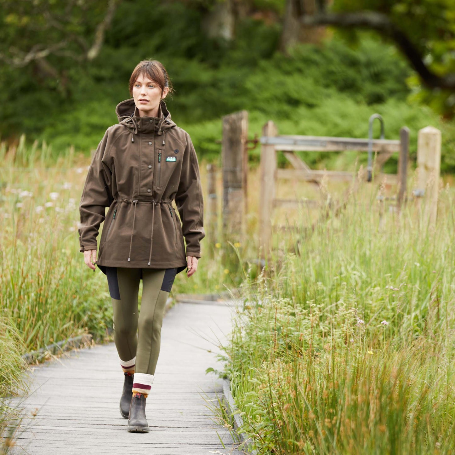 Ridgeline Women's Monsoon II Smock Bark