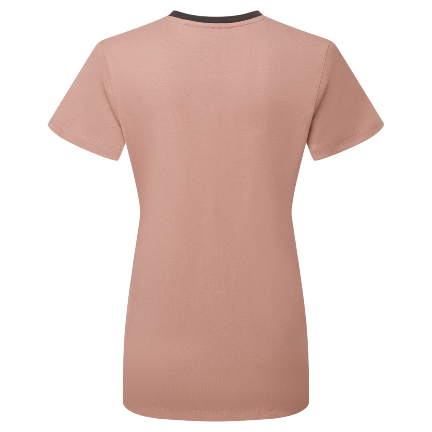 Pink t-shirt on a white background