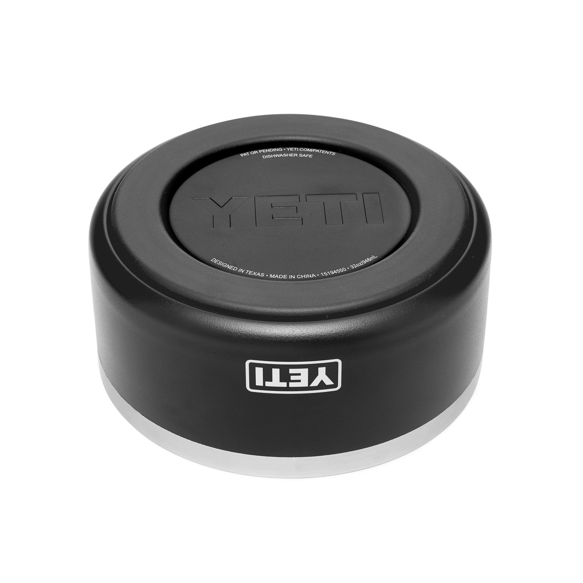 Yeti Boomer 4 Dog Bowl Black