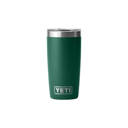 Yeti Rambler 10 oz Tumbler Black Forest Green