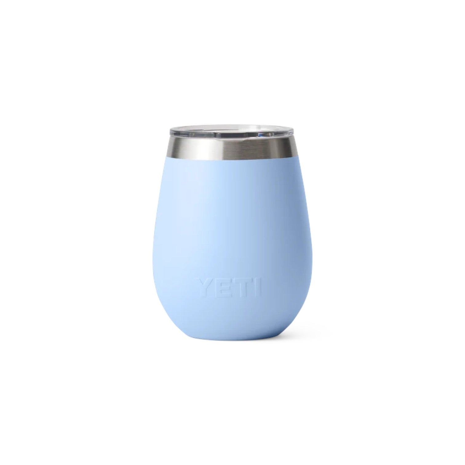 Yeti Rambler 10oz Wine Tumbler Big Sky Blue