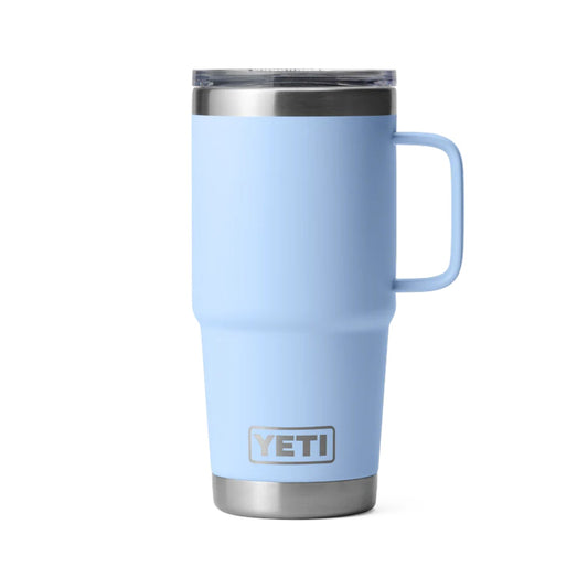 Yeti Rambler 20 Oz Travel Mug Big Sky Blue