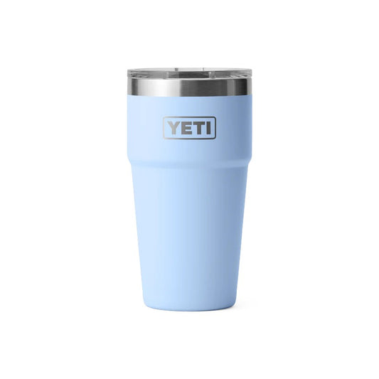 Yeti Rambler 20 oz Stackable Cup Big Sky Blue