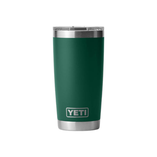 Yeti Rambler 20 oz Tumbler Black Forest Green