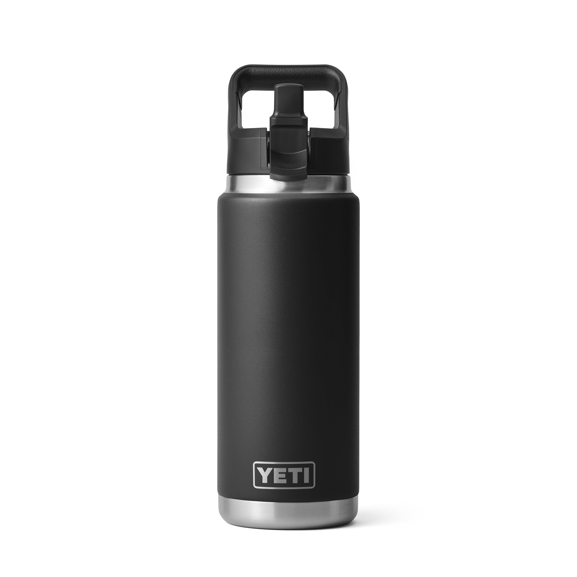 Yeti Rambler 26 Oz Straw Bottle Black