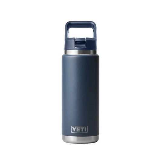 Yeti Rambler 26 Oz Straw Bottle Navy