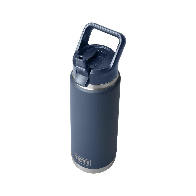 Yeti Rambler 26 Oz Straw Bottle Navy