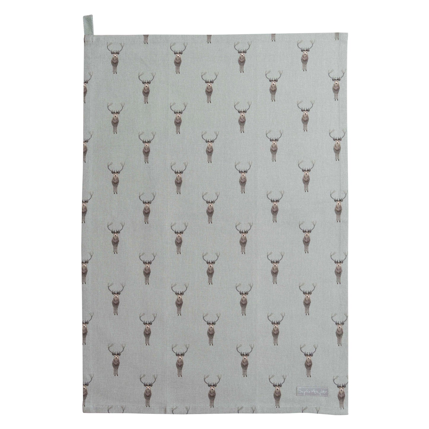 Sophie Allport Tea Towel Highland Stag