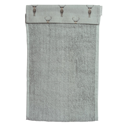 Sophie Allport Roller Hand Towel Highland Stag