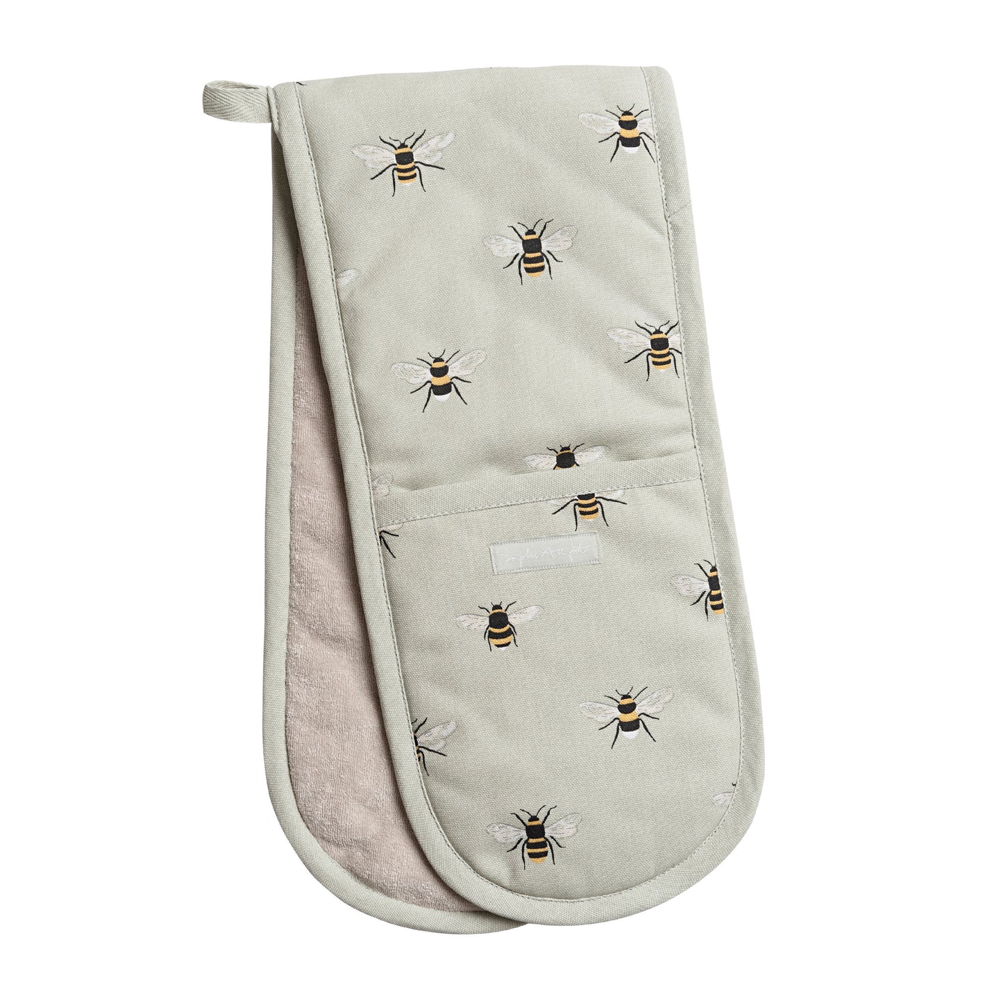 Sophie Allport Double Oven Glove Bees