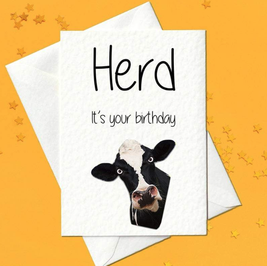 Herd it's your birthday