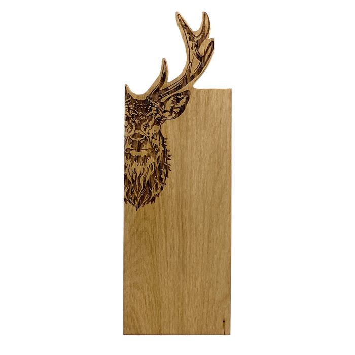 Framed Oak Serving Board - Medium - Stag