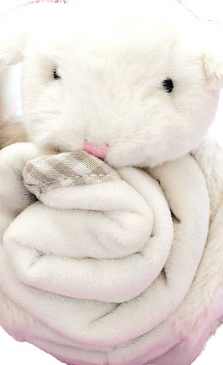 Jomanda Bunny Baby Plush Soft Toy Soother Comforter Cream