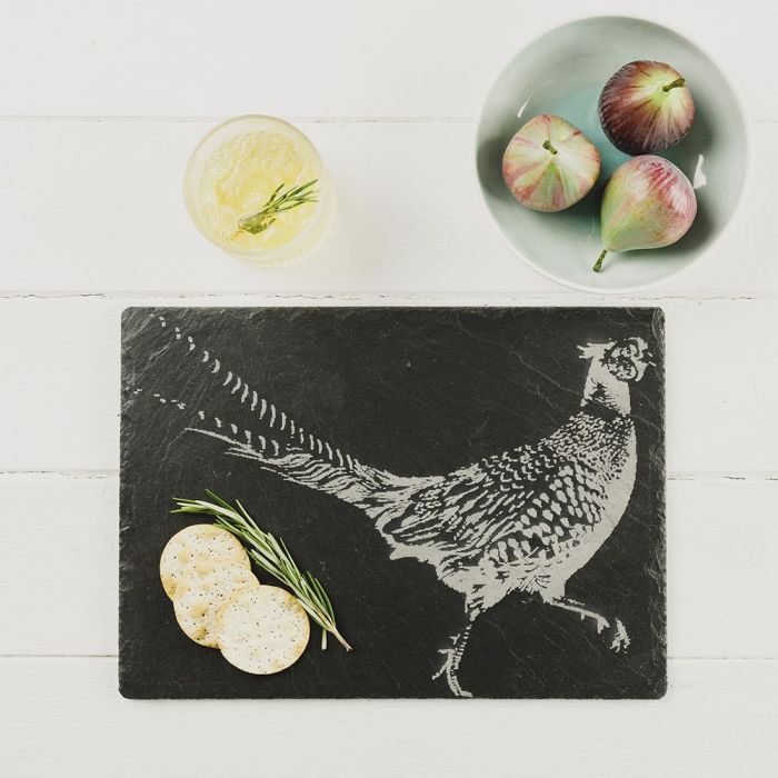 Slate Cheese Board - Pheasant