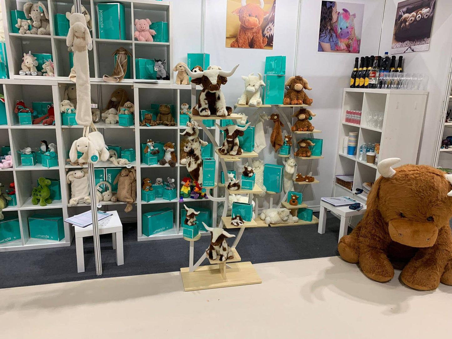 Bunny Baby Plush Soft Toy Soother Comforter Brown