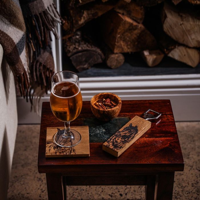 Oak Bottle Opener - Horse Portrait