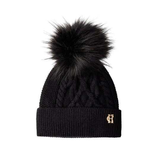 Holland Cooper Cortina Bobble Hat Black