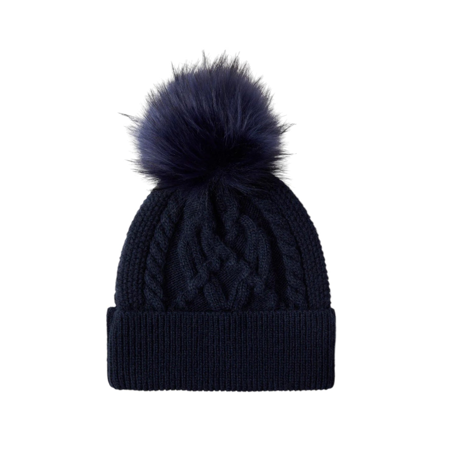 Holland Cooper Cortina Bobble Hat Ink Navy