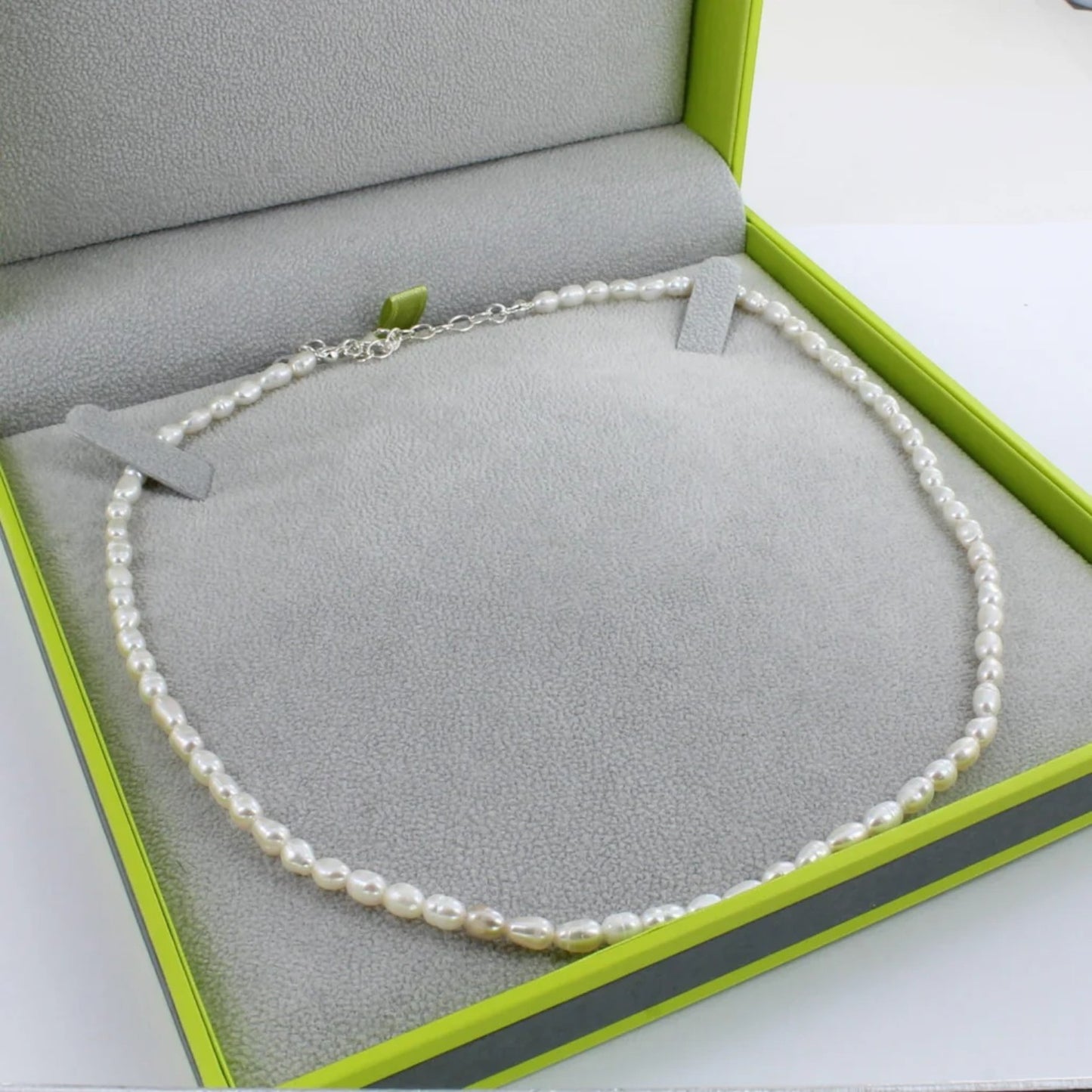 Reeves & Reeves Pearl Necklace Bozed