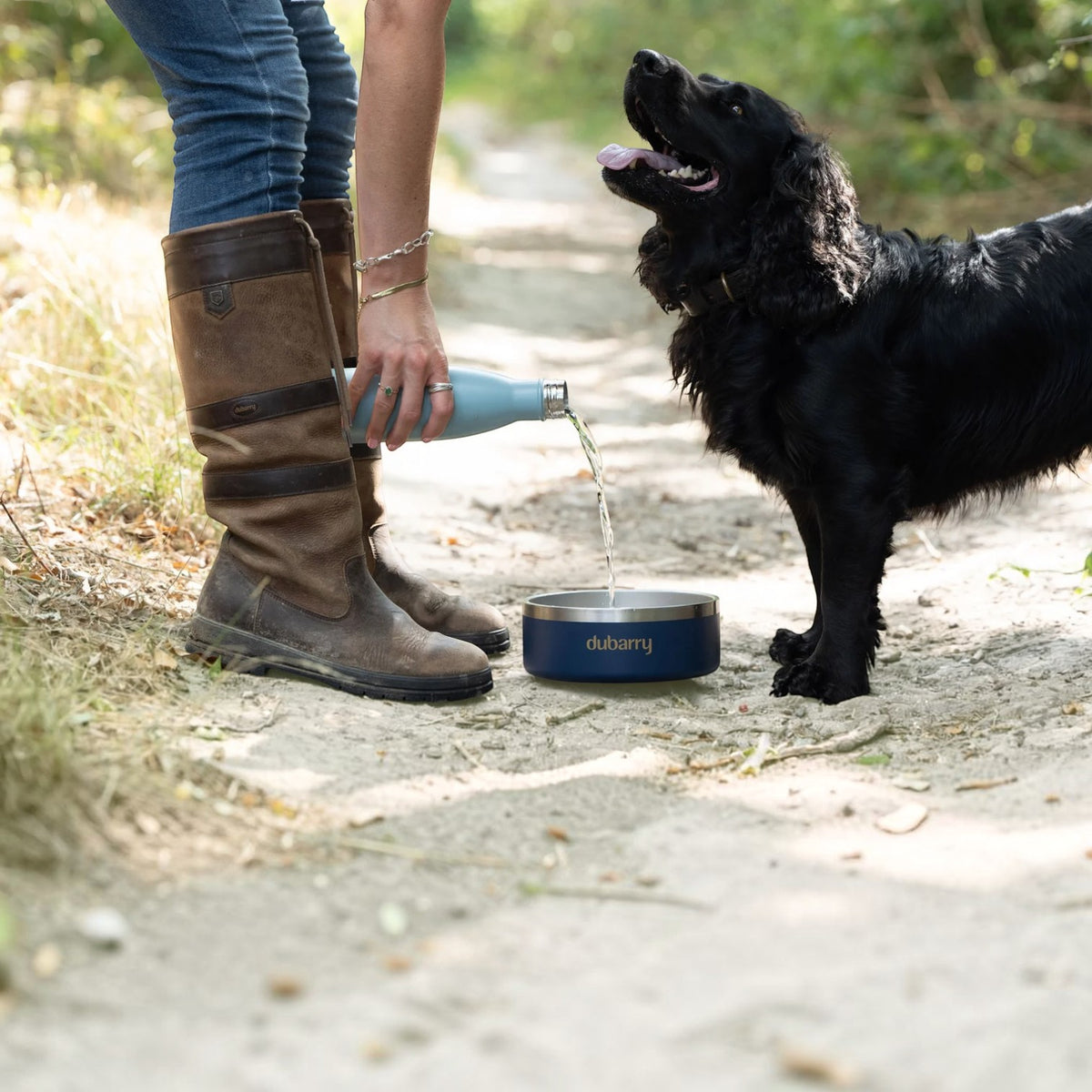 Dubarry Archie Dog Bowl Navy
