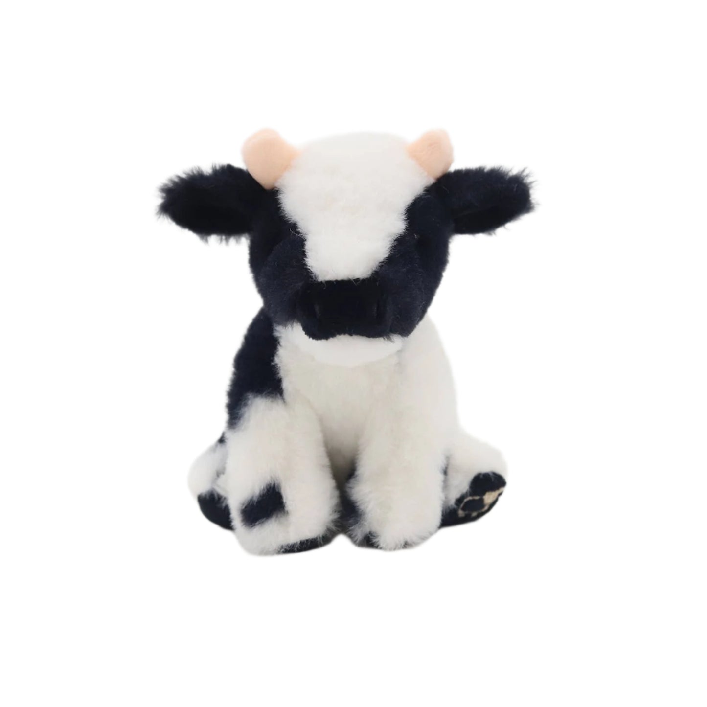 Black and White Dairy Cow Soft Toy Plush Mini (11cm)