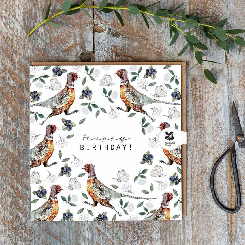 Happy Birthday (Pheasant Pure) Card