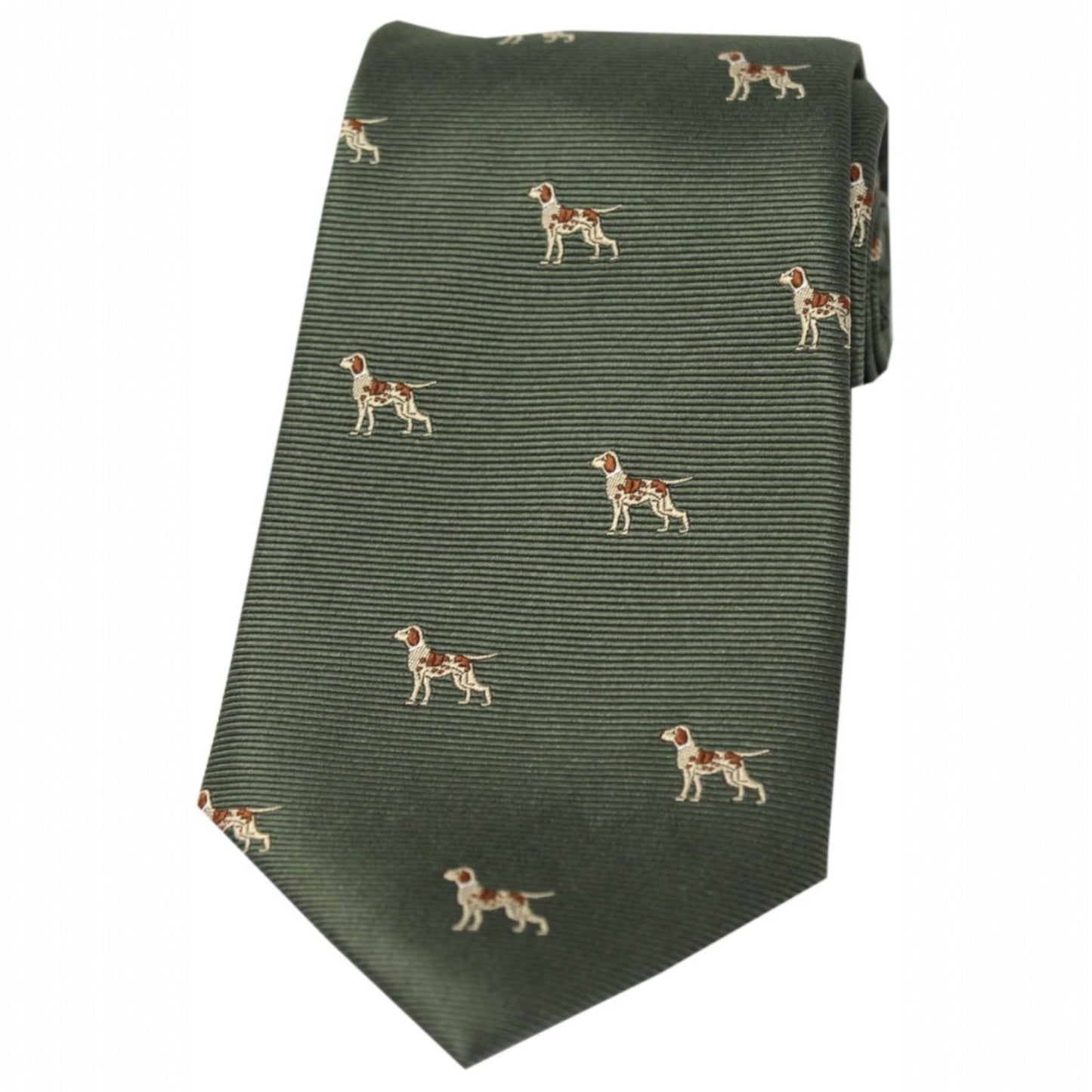 Soprano Country Tie Fox Hounds Green