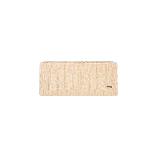 Dubarry Gleeson Cable Knit Headband Chalk