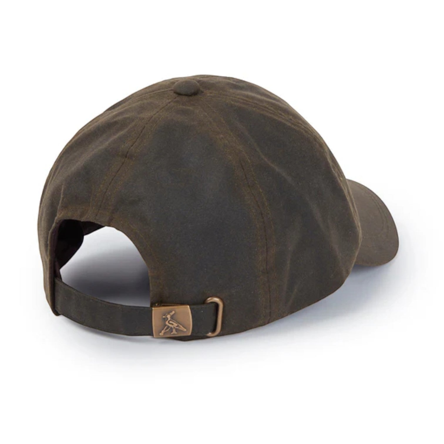 Hicks & Brown Wax Baseball Cap in Olive Green
