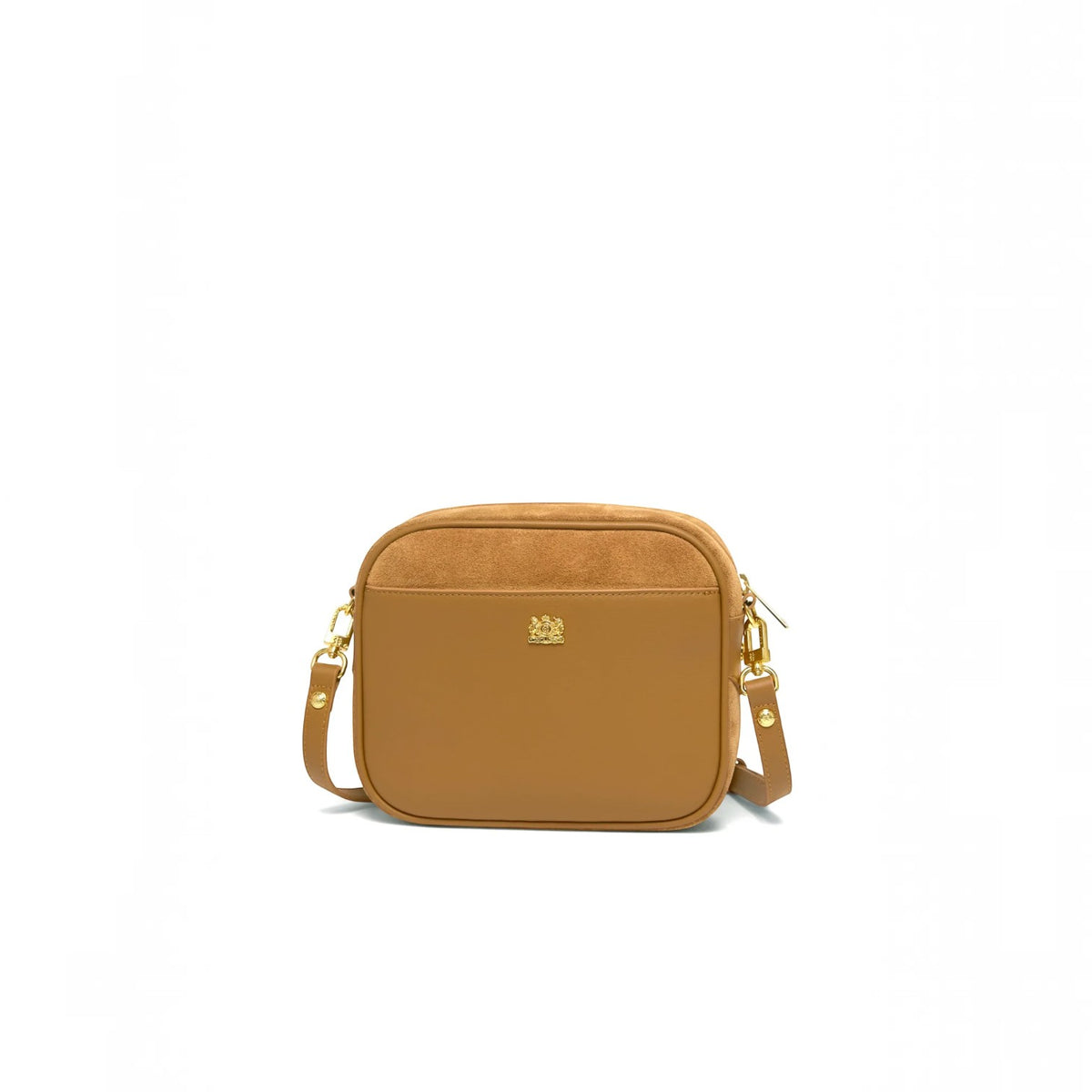 Holland Cooper Country Camera Bag Tan Suede