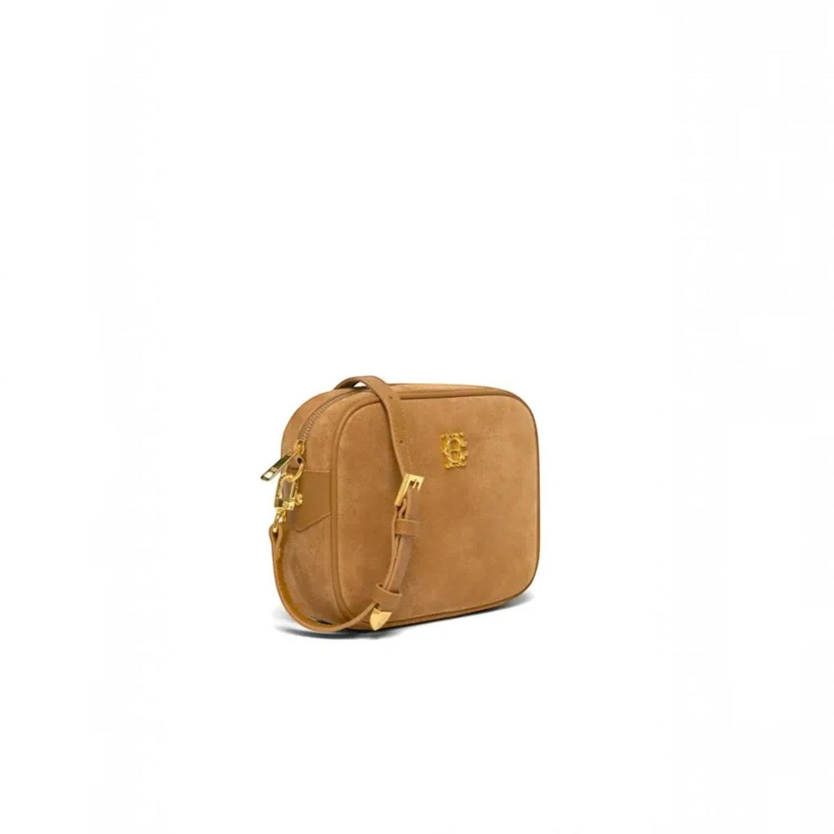 Holland Cooper Country Camera Bag Tan Suede