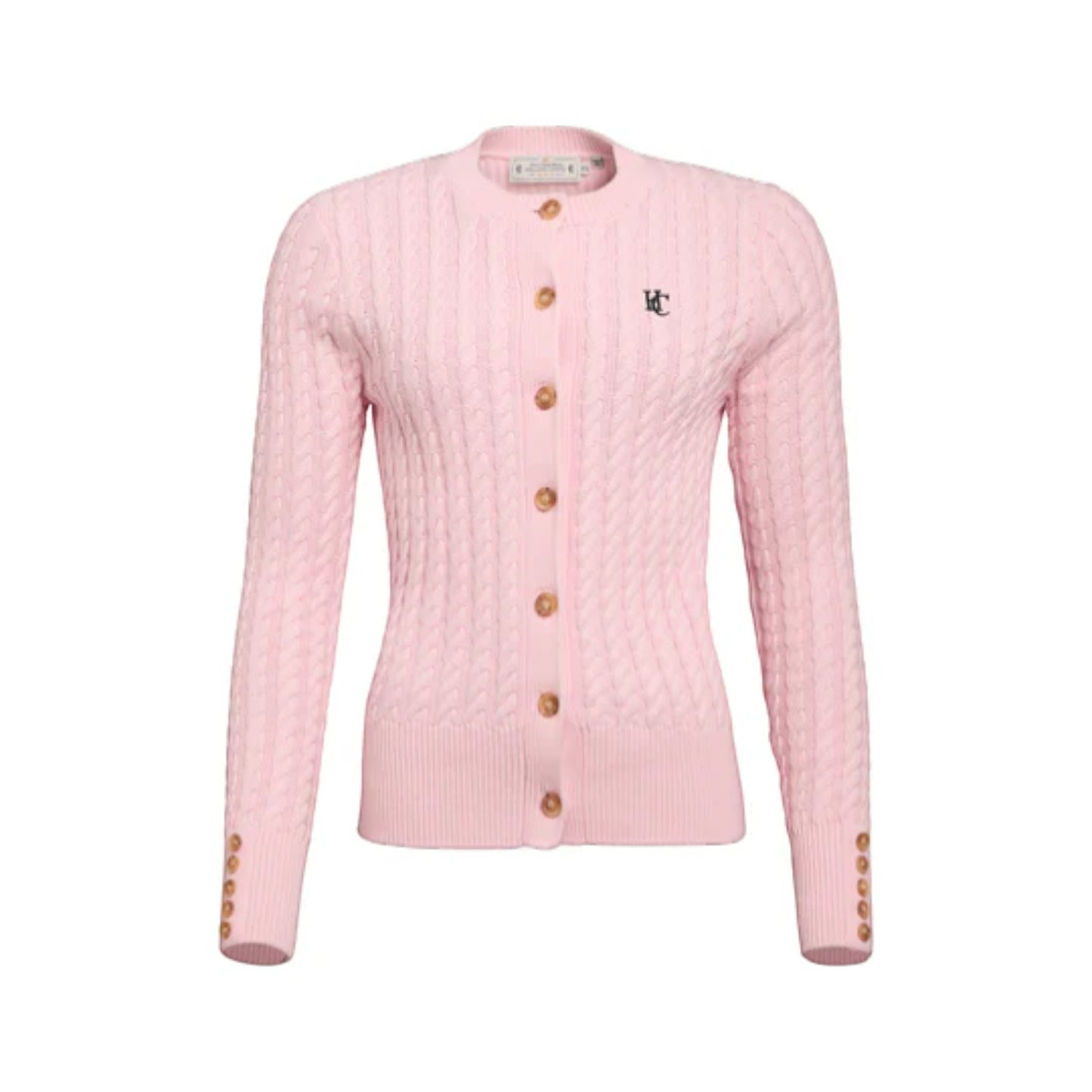 Holland Cooper Cotswold Cardigan Soft Pink