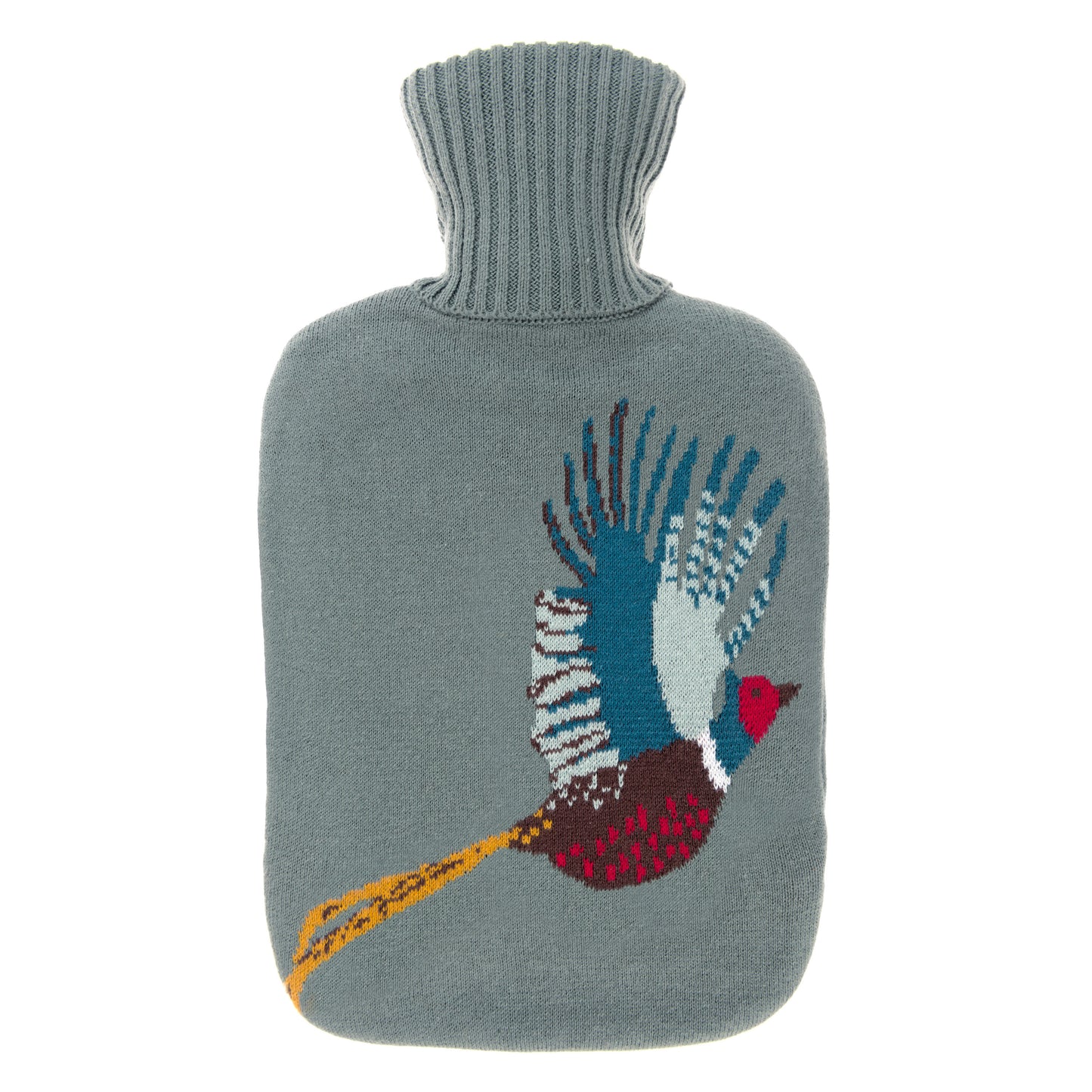 Sophie Allport Knitted Statement Hot Water Bottle Pheasant