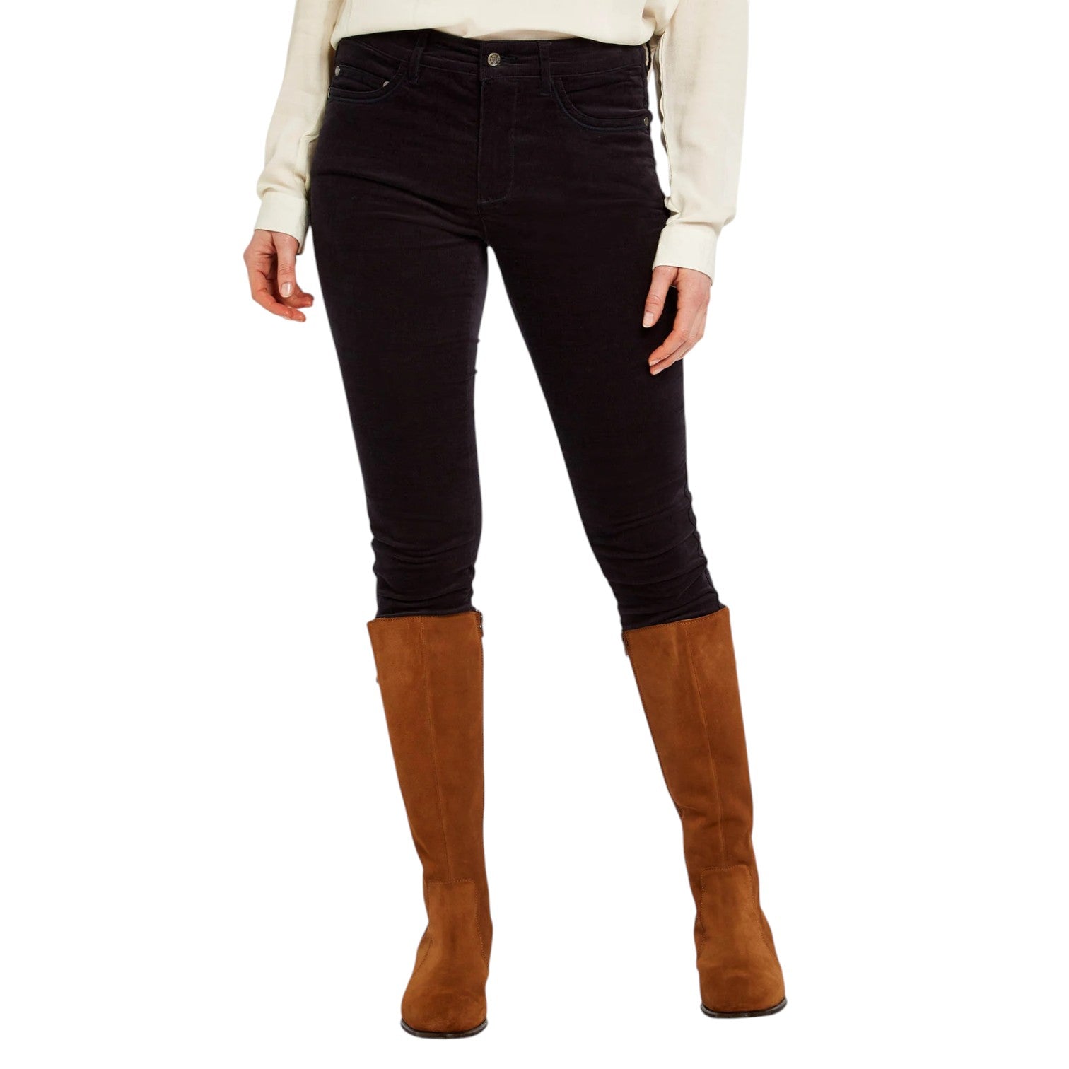 Dubarry Honeysuckle Pincord Jeans Navy
