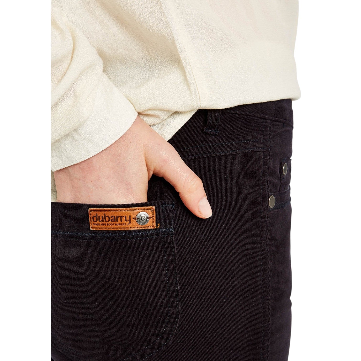 Dubarry Honeysuckle Pincord Jeans Navy