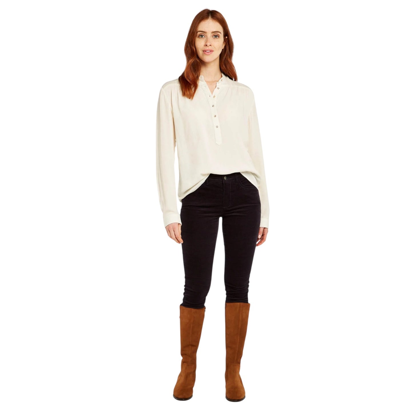 Dubarry Honeysuckle Pincord Jeans Navy