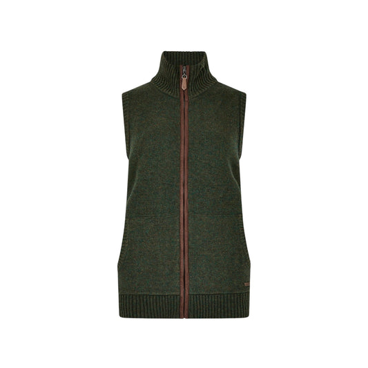 Dubarry Sheedy Knit Gilet Olive