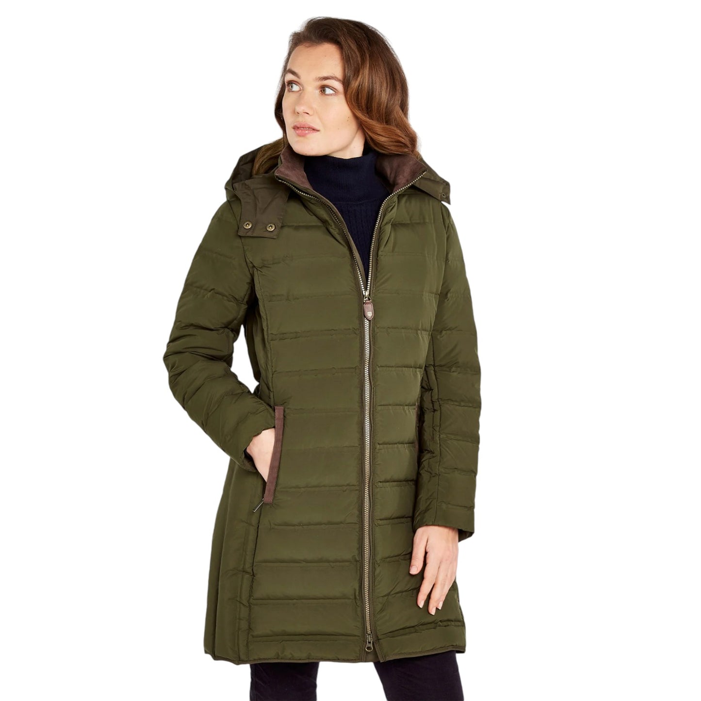 Dubarry Ballybrophy Quilted Jacket Olive