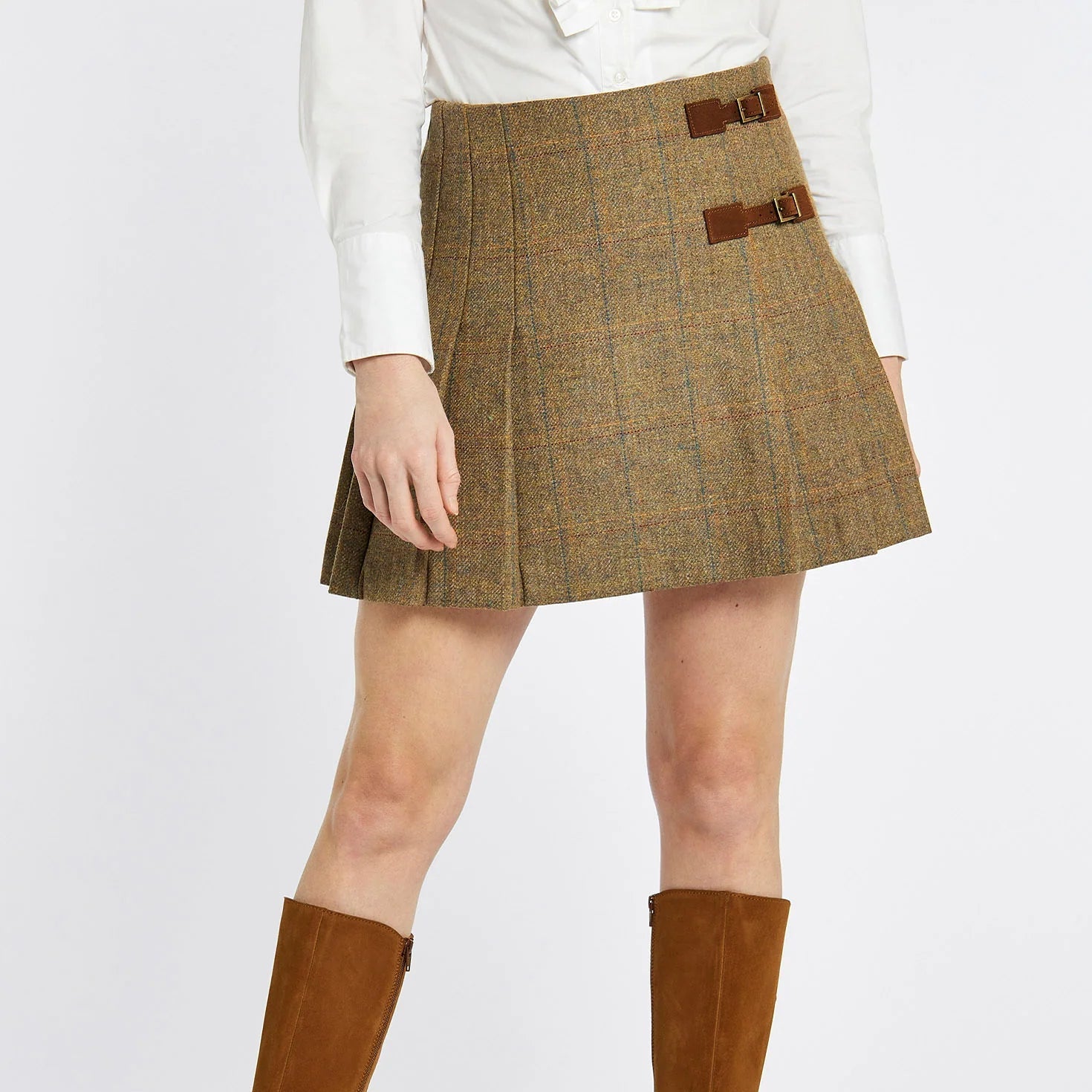 Dubarry Blossom Tweed Skirt Burren