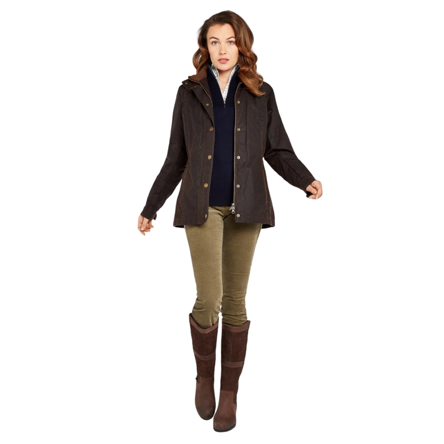 Dubarry Mountrath Wax Jacket Java