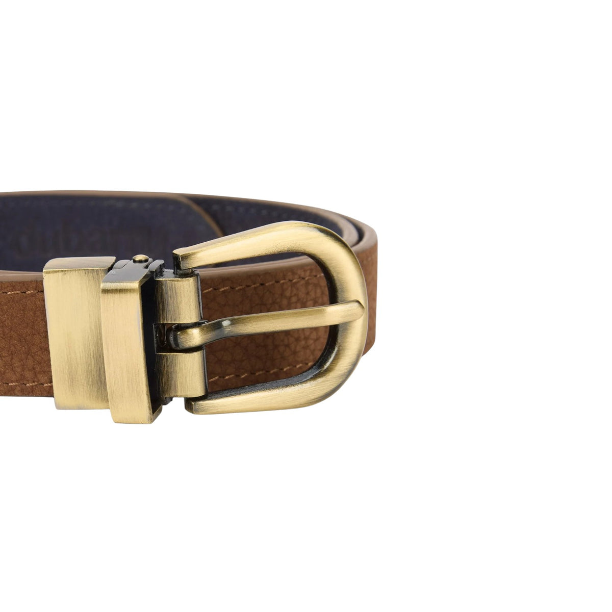 Dubarry Larchville Reversible Leather Belt Walnut