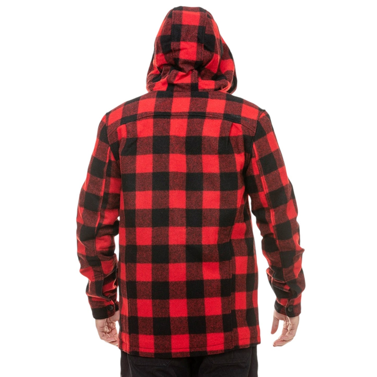 Swanndri Red/Black Check Hudson Hoodie