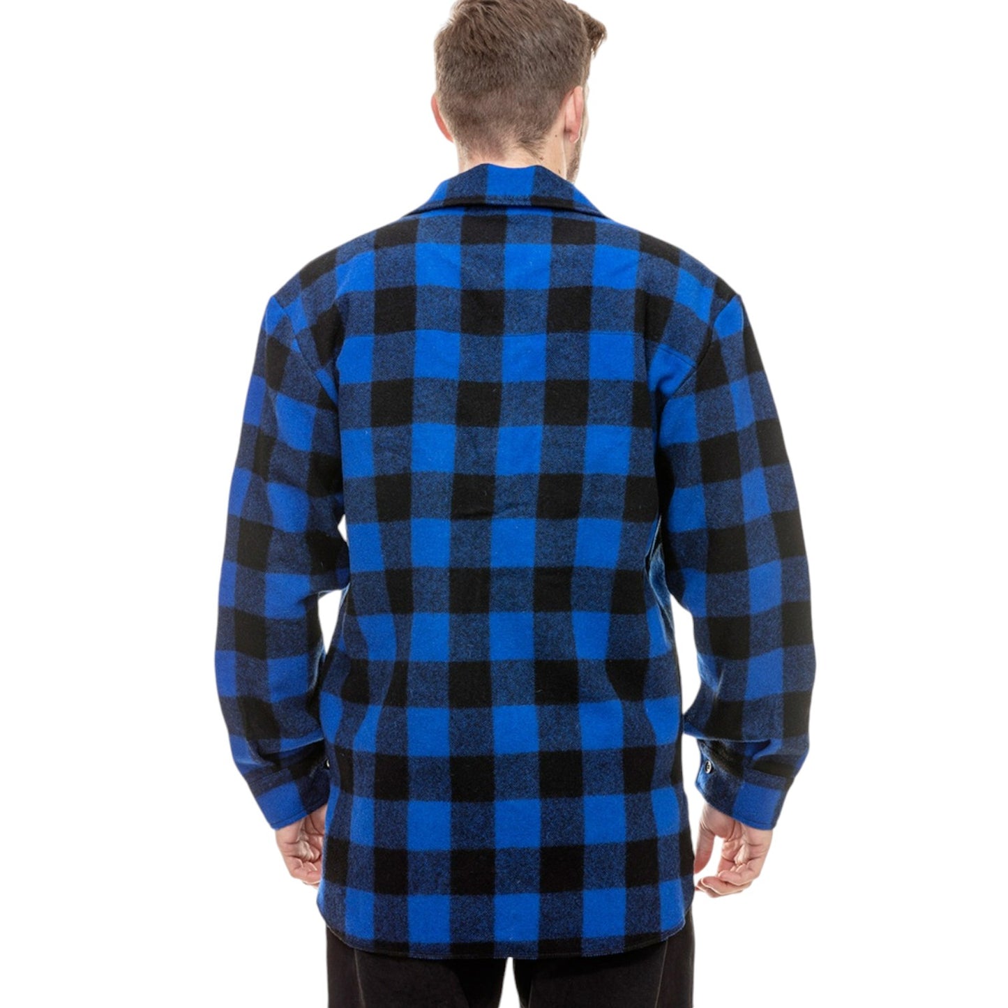 Swanndri Blue/Black Check Ranger Bush Shirt